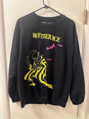 Beetlejuice Sweatshirt Large Lydia Deetz Double Sided